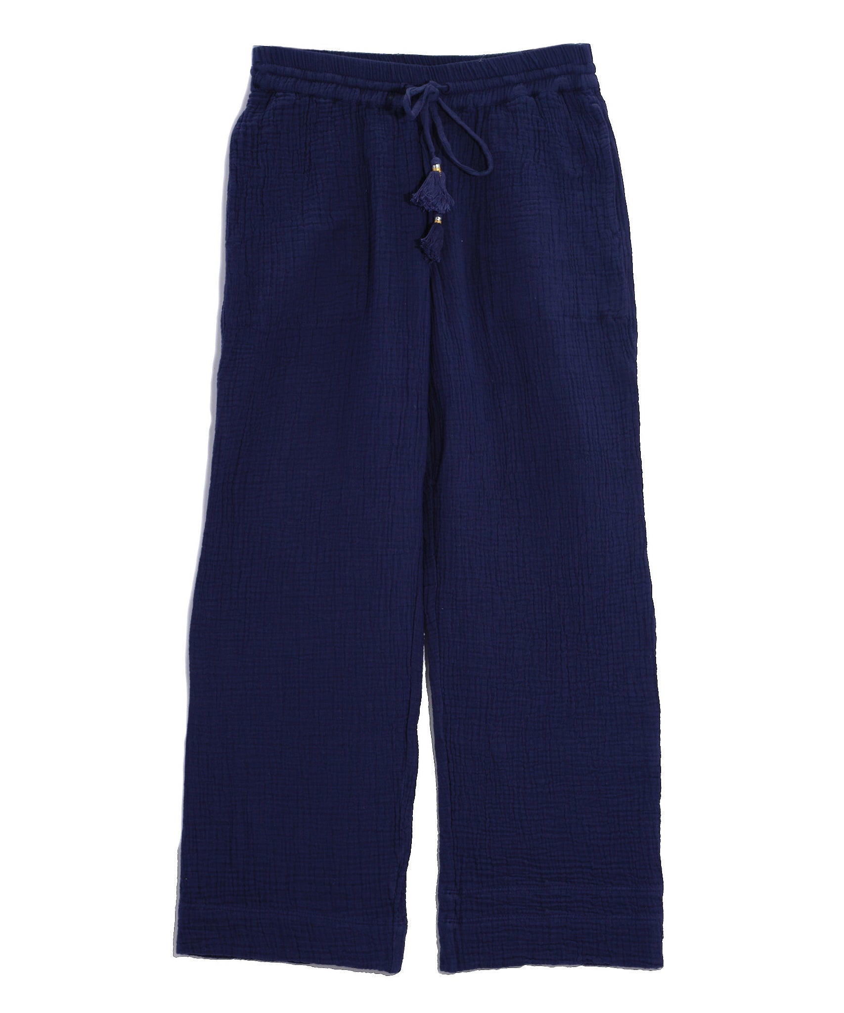 Supersoft Gauze Beach Pant in color Marine