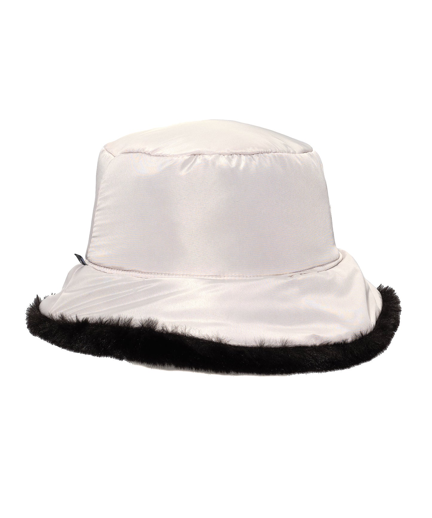 Reversible Bucket Hat in color Cream/Black