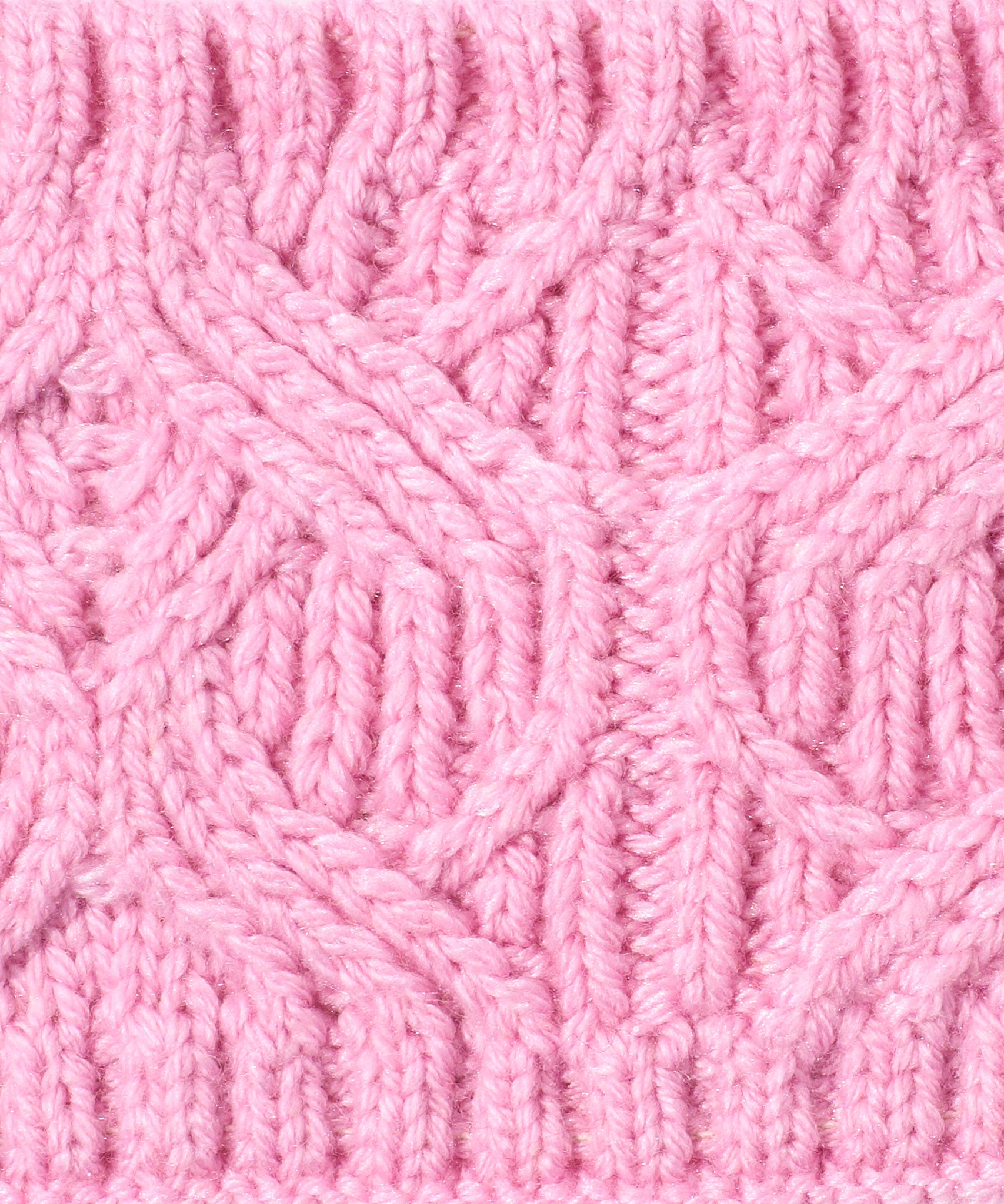 Loopy Cable Headband in color Candy Pink