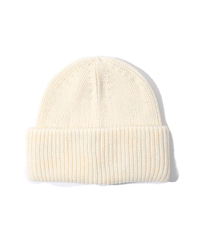 Perfect Ribbed Beanie in color Ivory