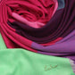 Astral Square Scarf in color Mulberry