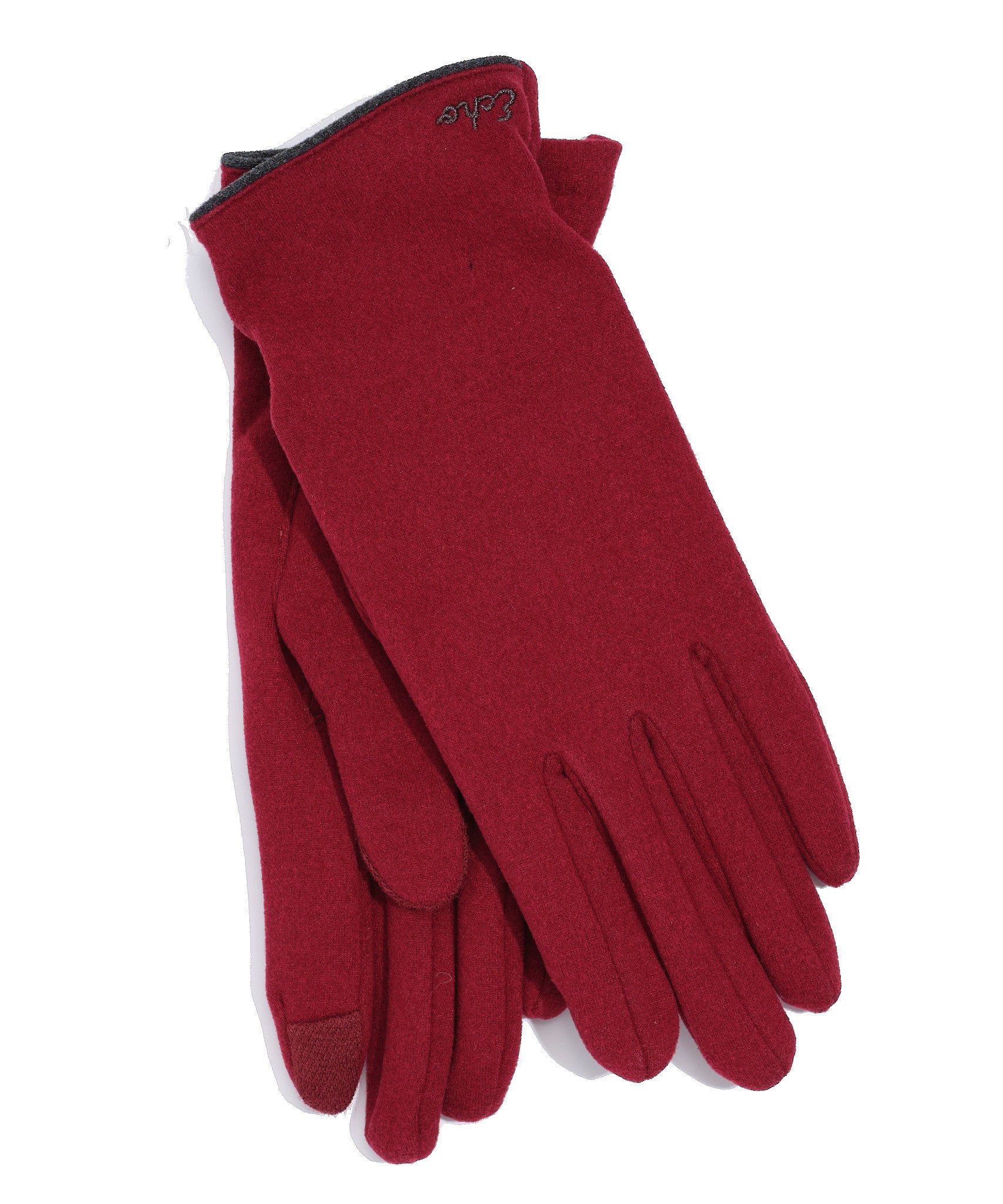 Cozy Stretch Touch Glove in color Garnet