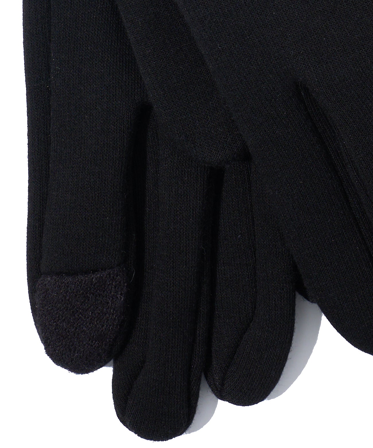 Fold Down Faux Fur Cuff Glove in color Whitecap