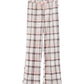 Arctic Plaid Henley Pant Gift Set in color Pink
