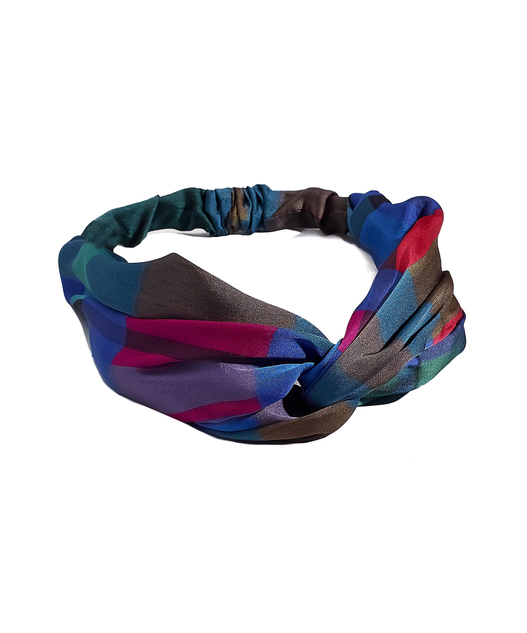 Hair Headband in color Blue Multi