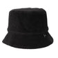 Reversible Terry Bucket Hat in color Black