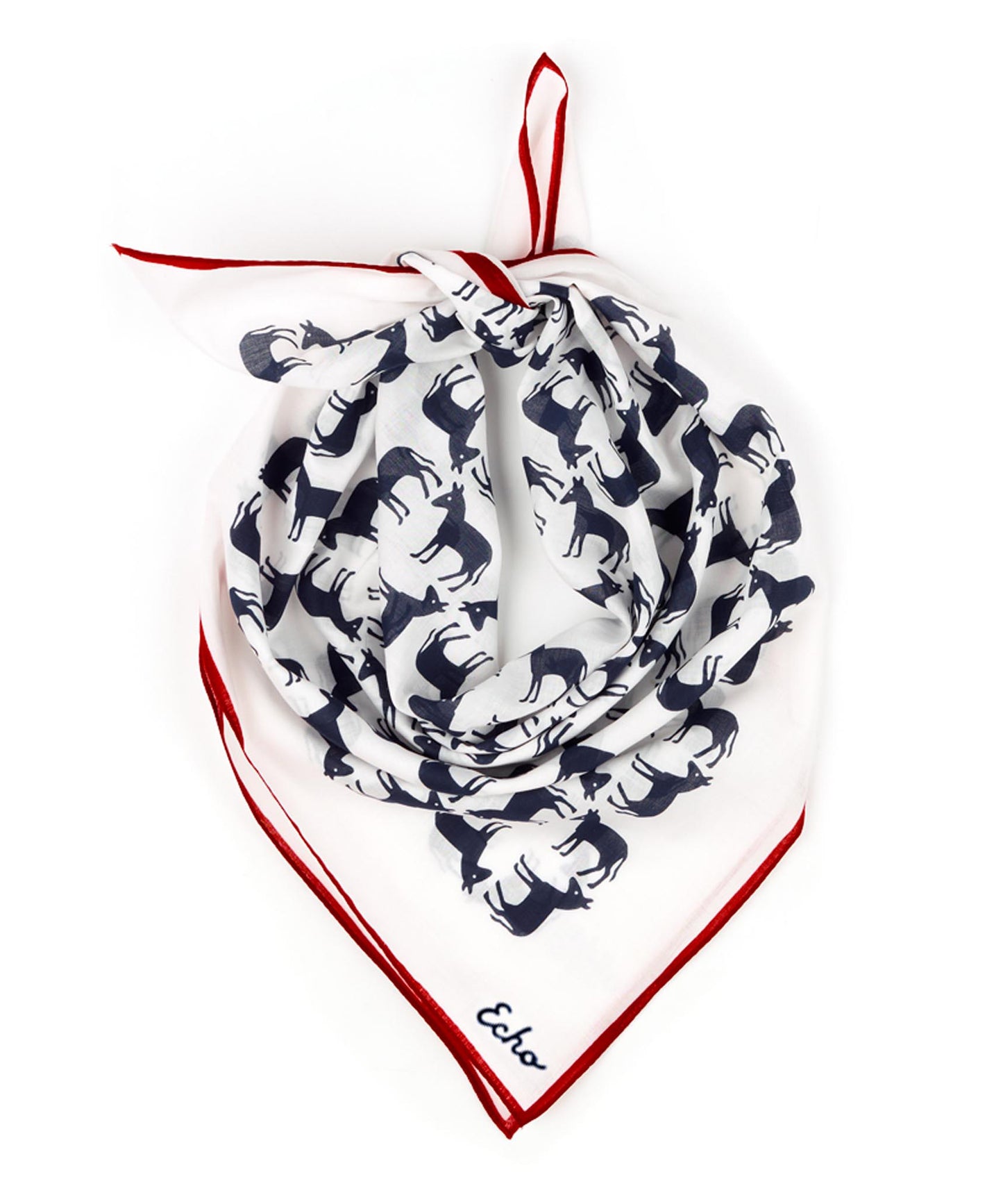 Political Party Silk Scarf in color American Navy