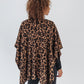 Leopard Knit Ruana