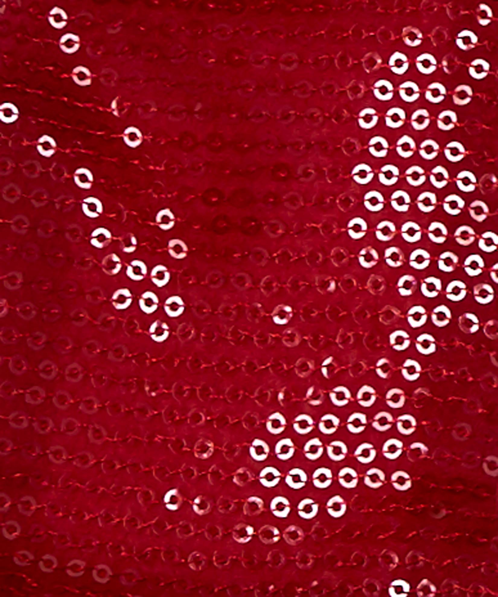 Solid Sequin Thinny in color Ruby