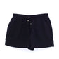 Double Gauze Beach Shorts in color Black