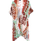 Wild Floral Duster in color Sienna
