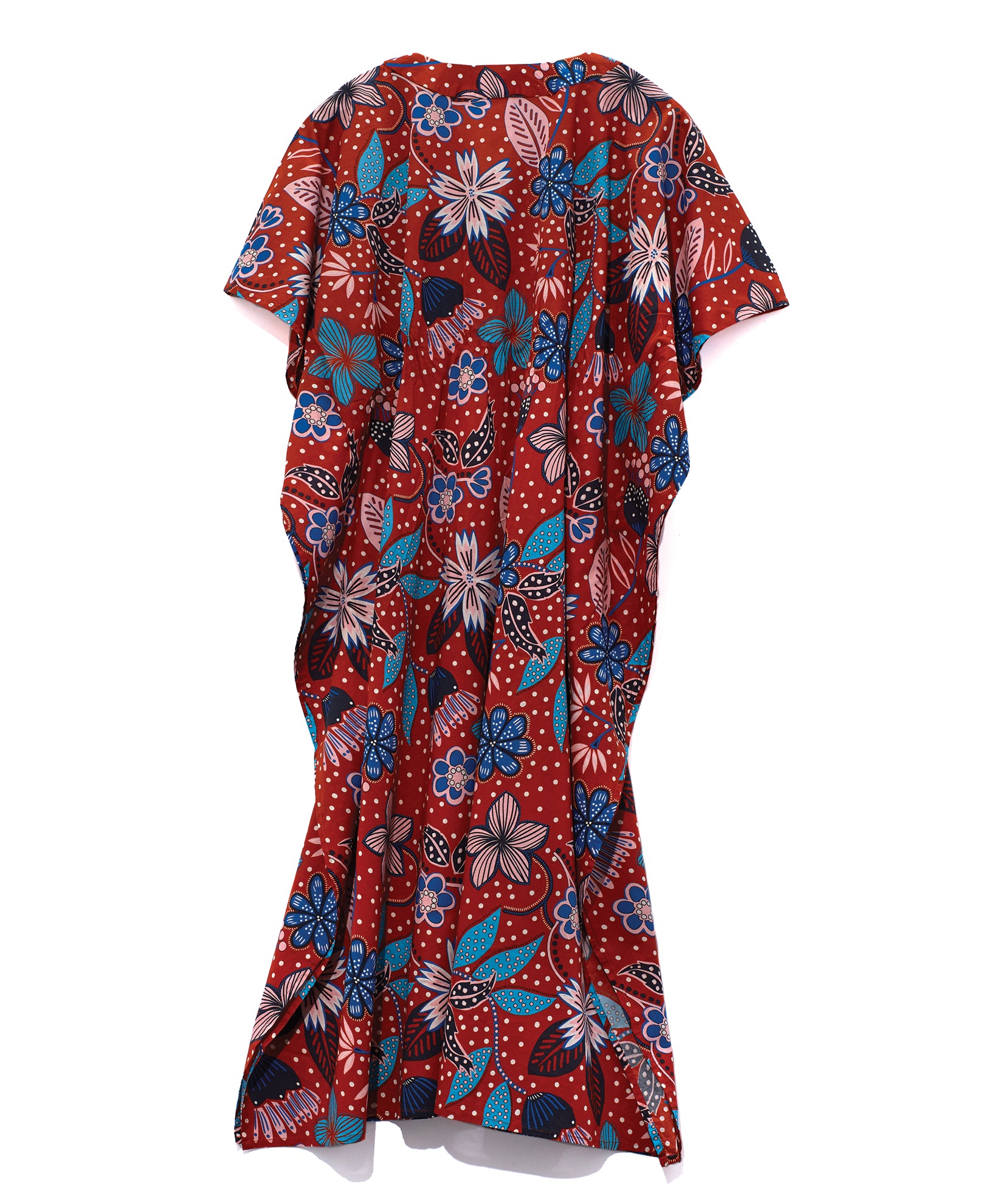 Garden Party Maxi Butterfly Caftan in color Sienna