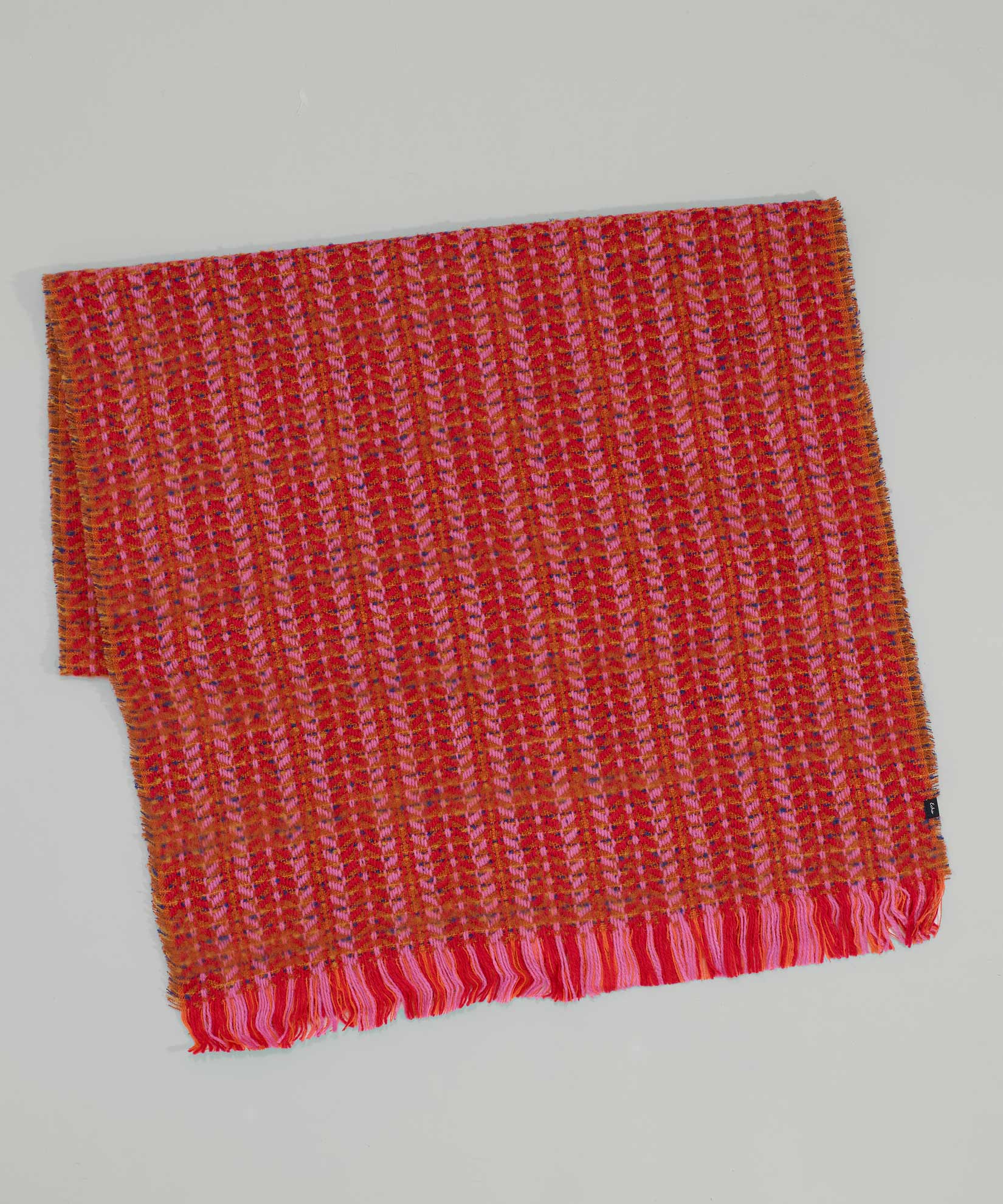 Multistitch Oblong in color Cherry Red