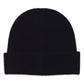 Wool/Cashmere Lofty Beanie in color Black