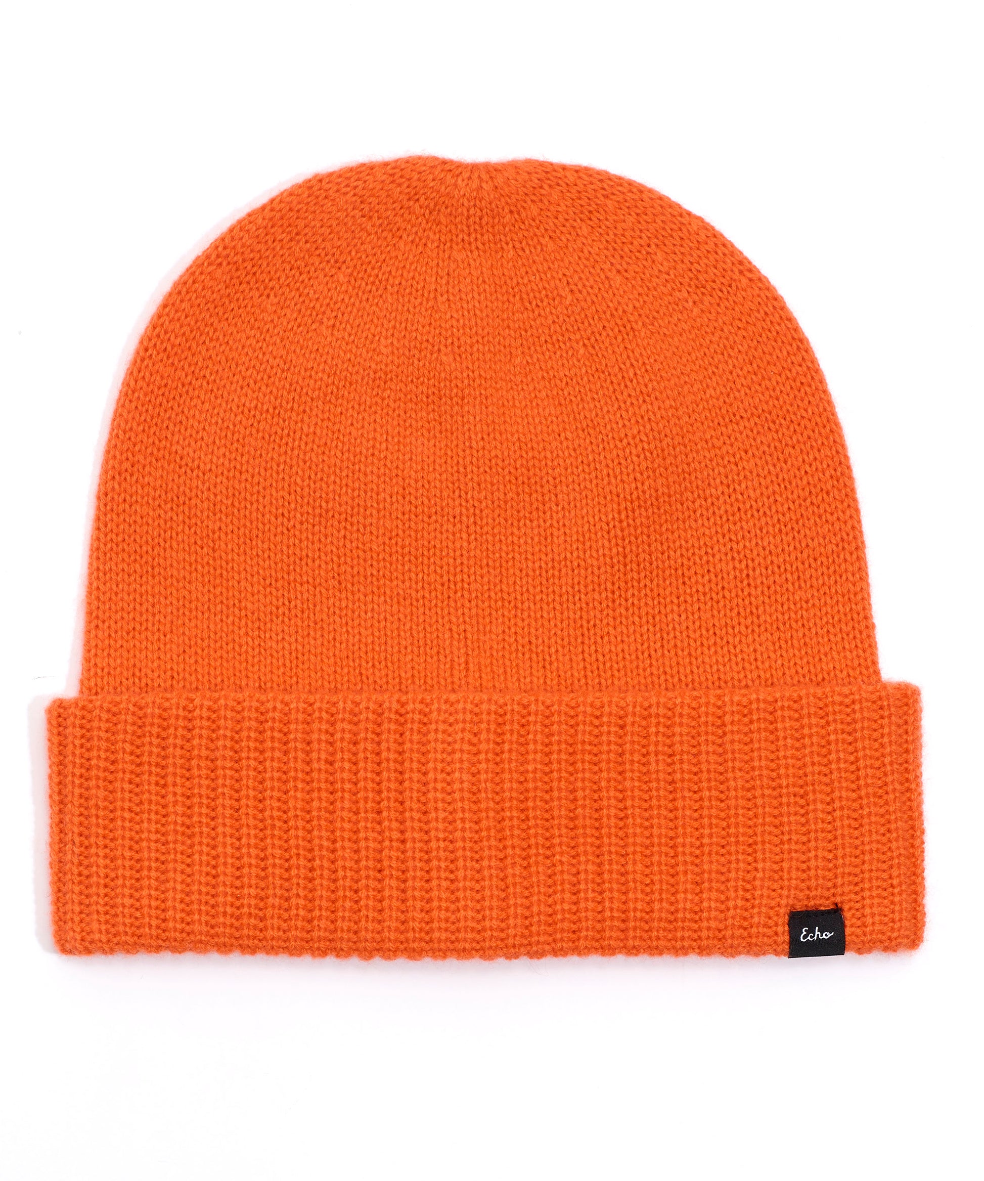 Wool/Cashmere Lofty Beanie in color Peach