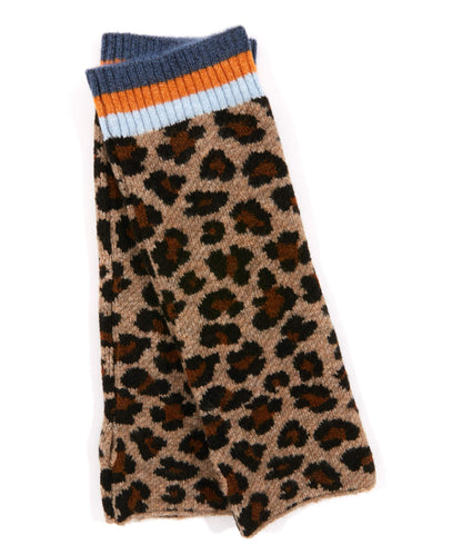Happy Cat Armwarmers in color Camel