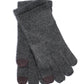 Echo Touch Glove in color Charcoal