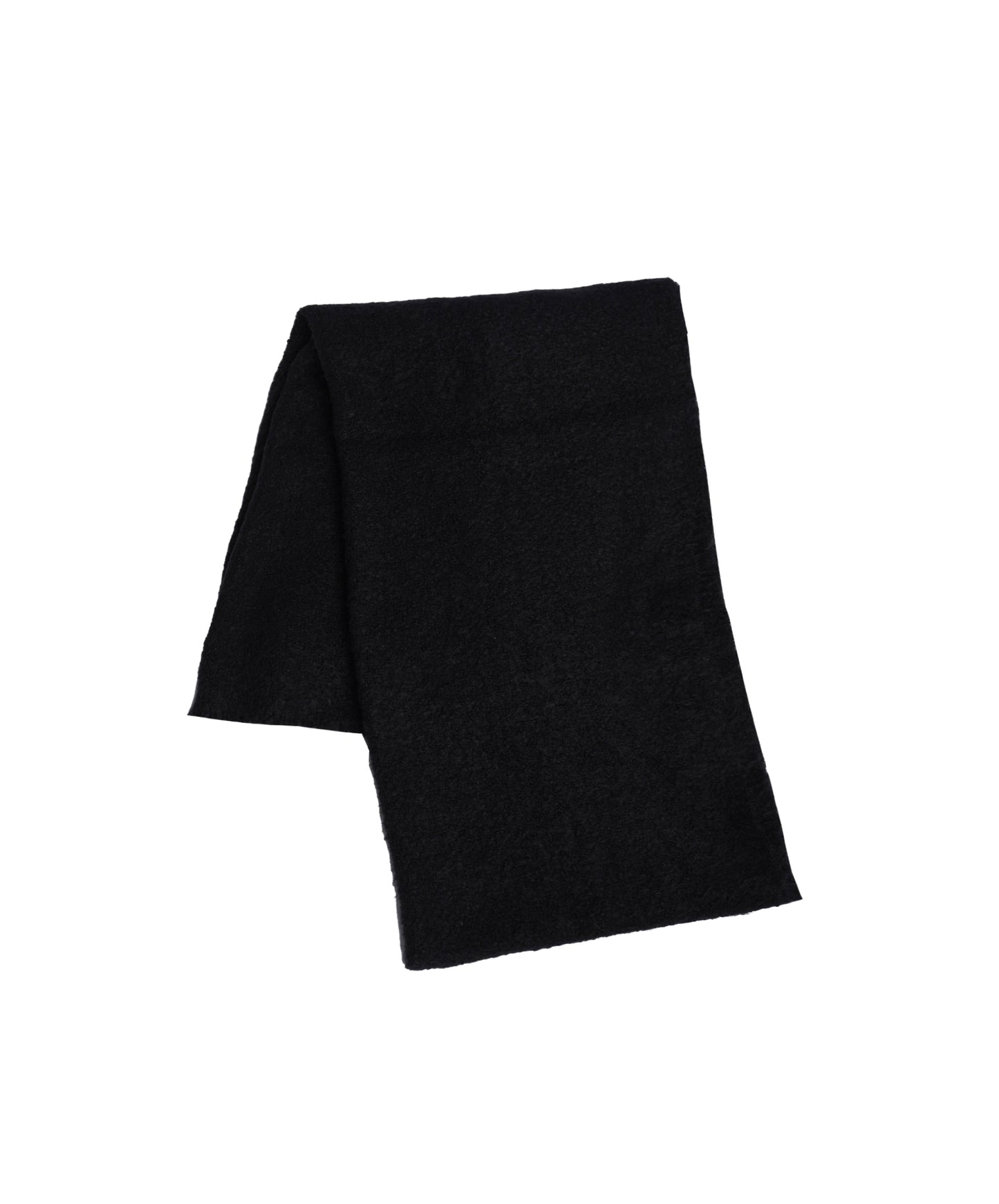 Plush Boucle Scarf in color Echo Black
