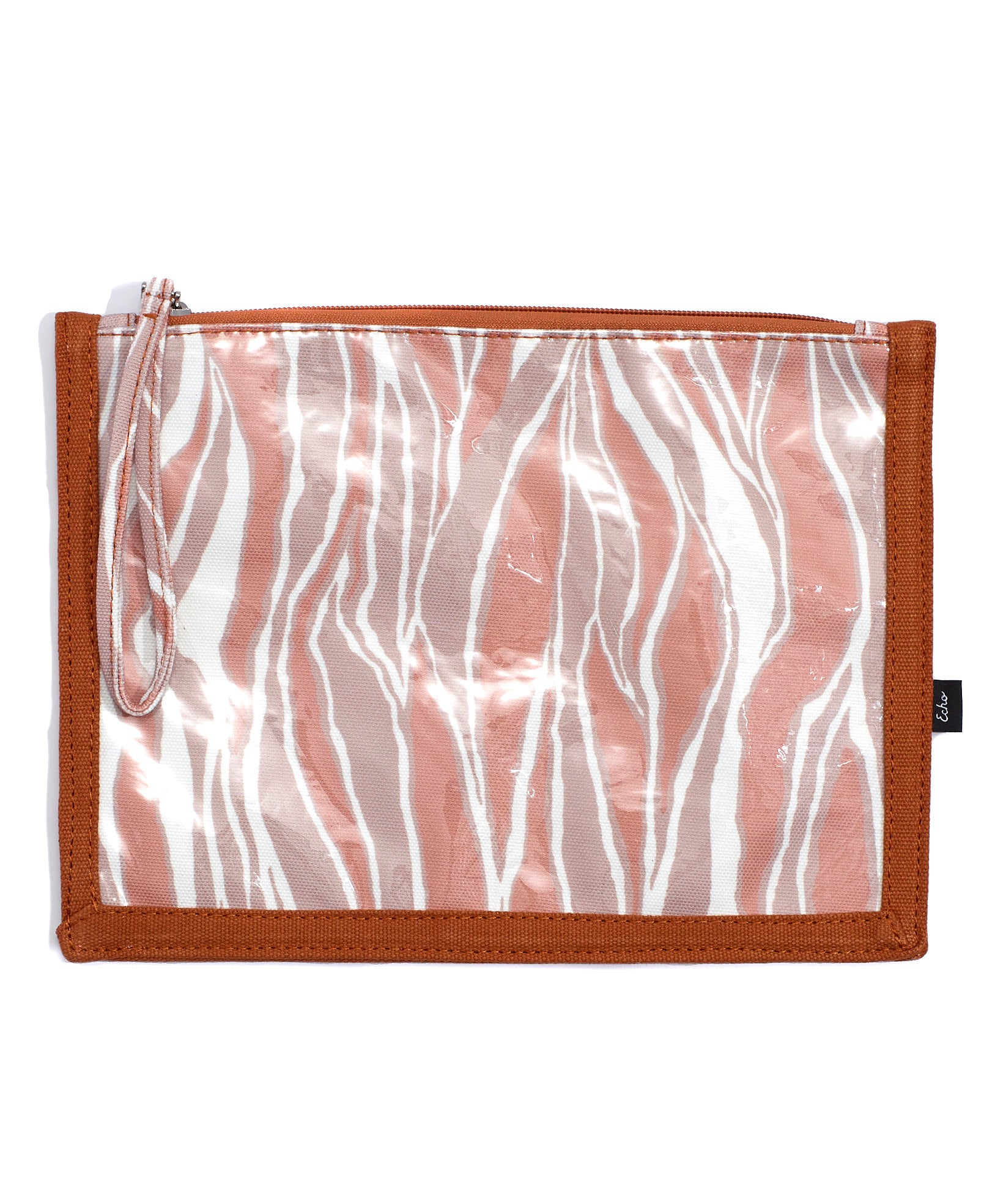 Zebra Bikini Bag in color Copper Zebra