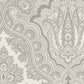 Modern Paisley Fabric in color Stone