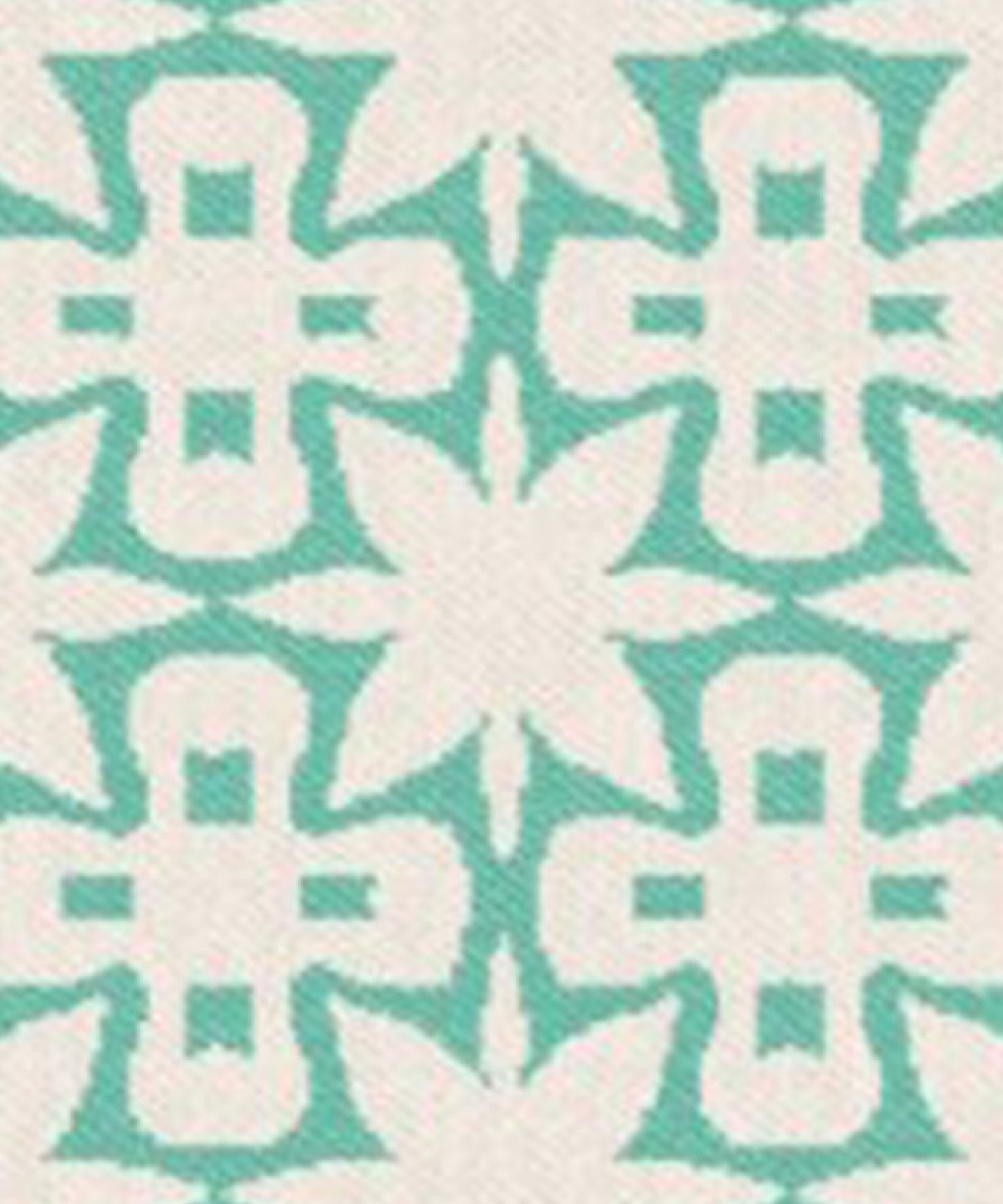 Riad Fabric in color Turquoise