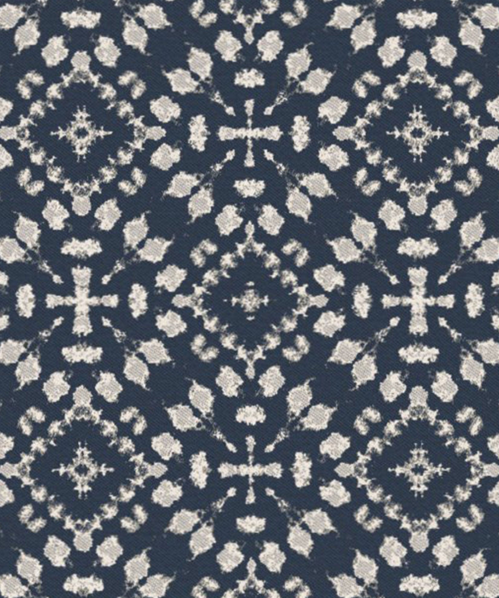 Shibori Fabric in color Indigo Blue