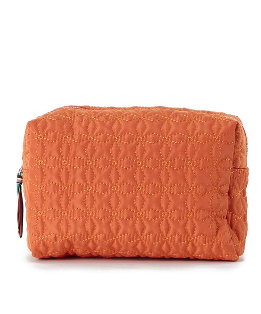 Quilted Corsica Cosmetic in color Sunset