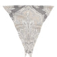 Ornate Paisley Oversize Silk Diamond in color Slate