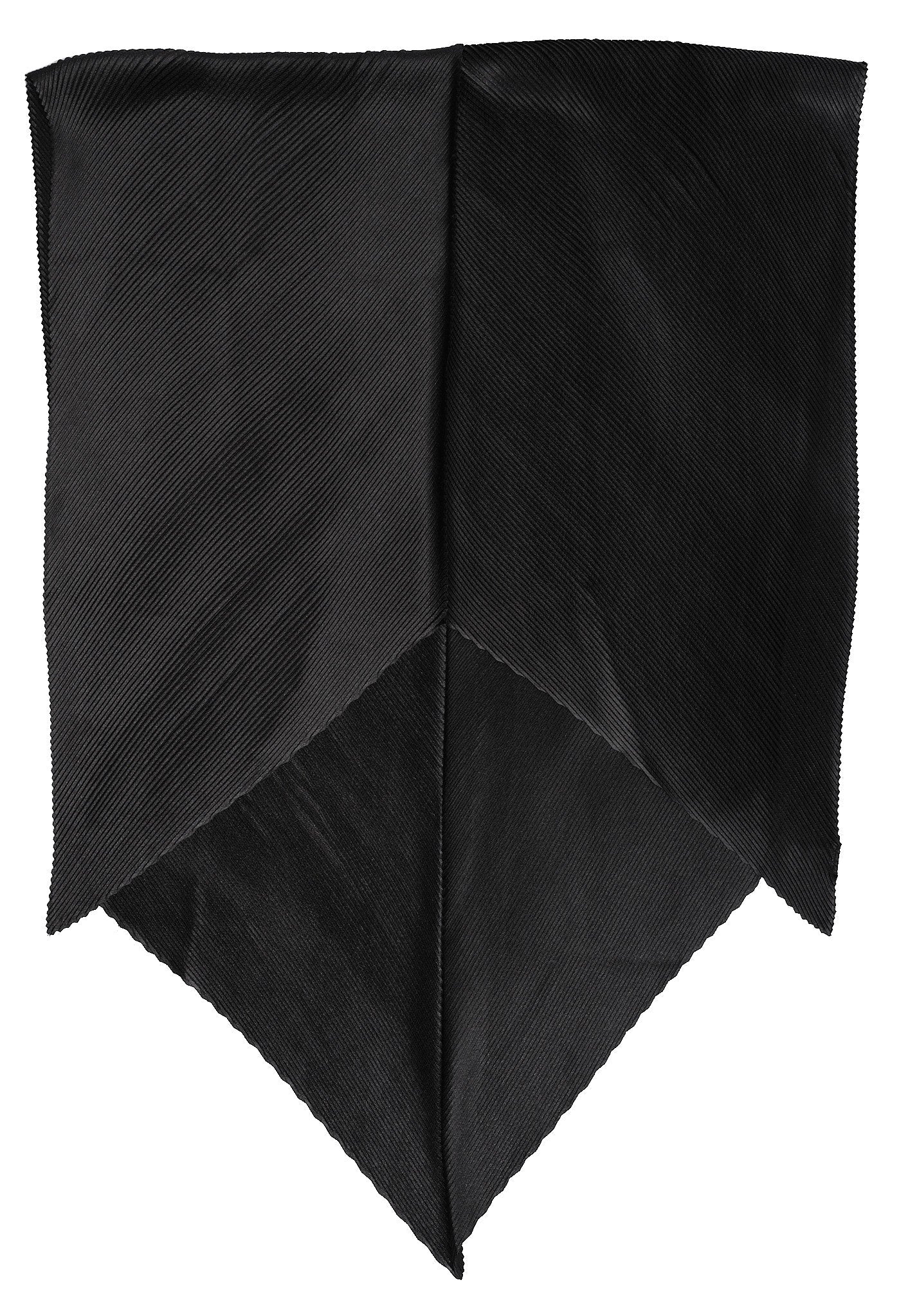 Pleated Radiance Wrap in color Black
