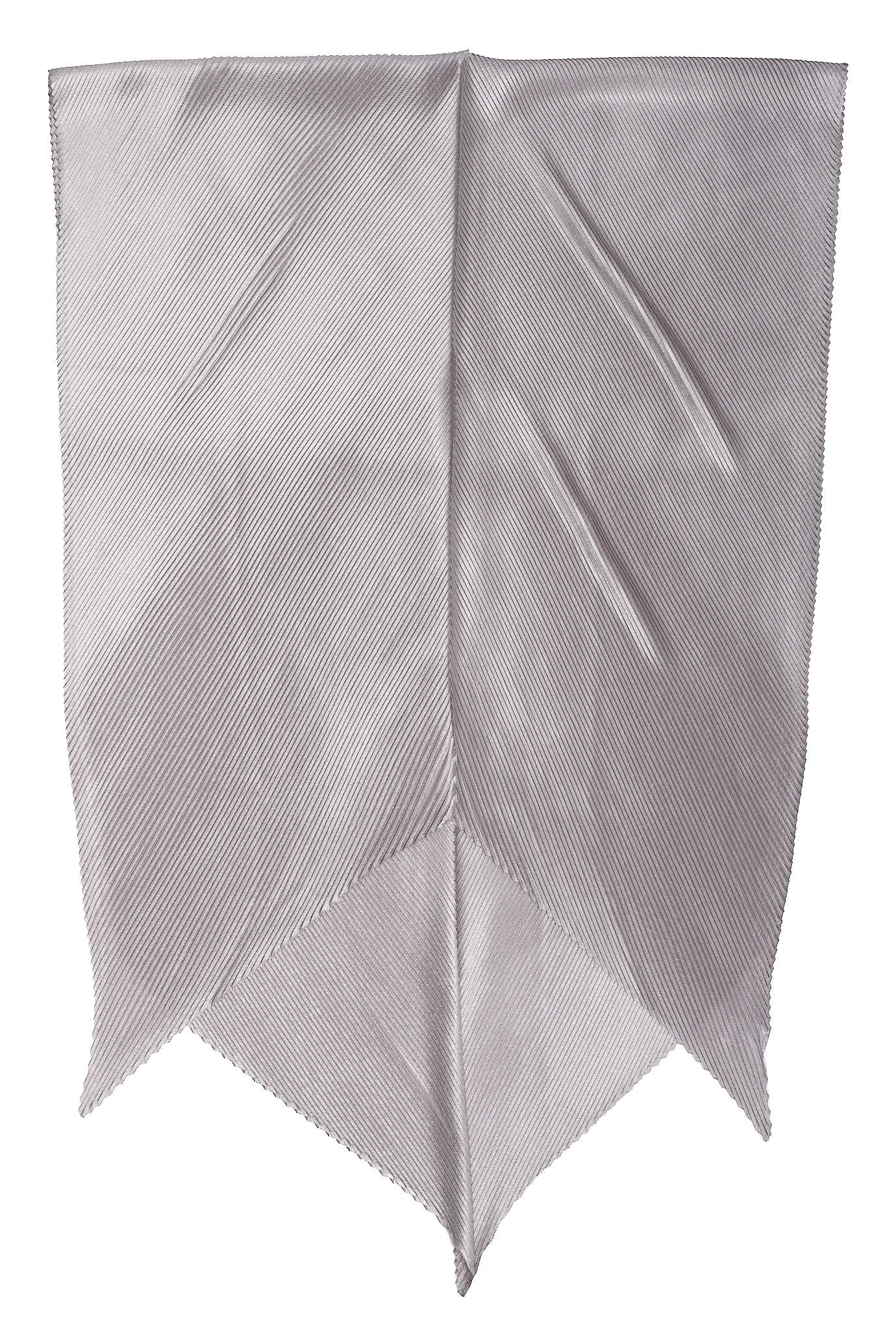 Pleated Radiance Wrap in color Silver