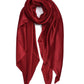 Pleated Radiance Wrap in color Mulled Wine