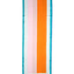 Hype Stripe Silk Scarf in color Multi